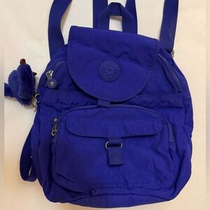 Kipling Electric Blue Backpack
